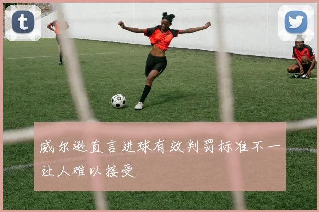 威尔逊直言进球有效判罚标准不一让人难以接受
